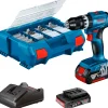 GSB 18V-45 SLAGBOREMASKINE AKKU MED BATTERI OG LADER>Bosch PRO Outlet
