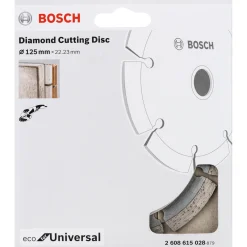 Tilbehør Elværktøj ^ Bosch UNIVERSAL ECO UNIVERSAL DIAMANTSKIVE 5 X 148 X 128 MM
