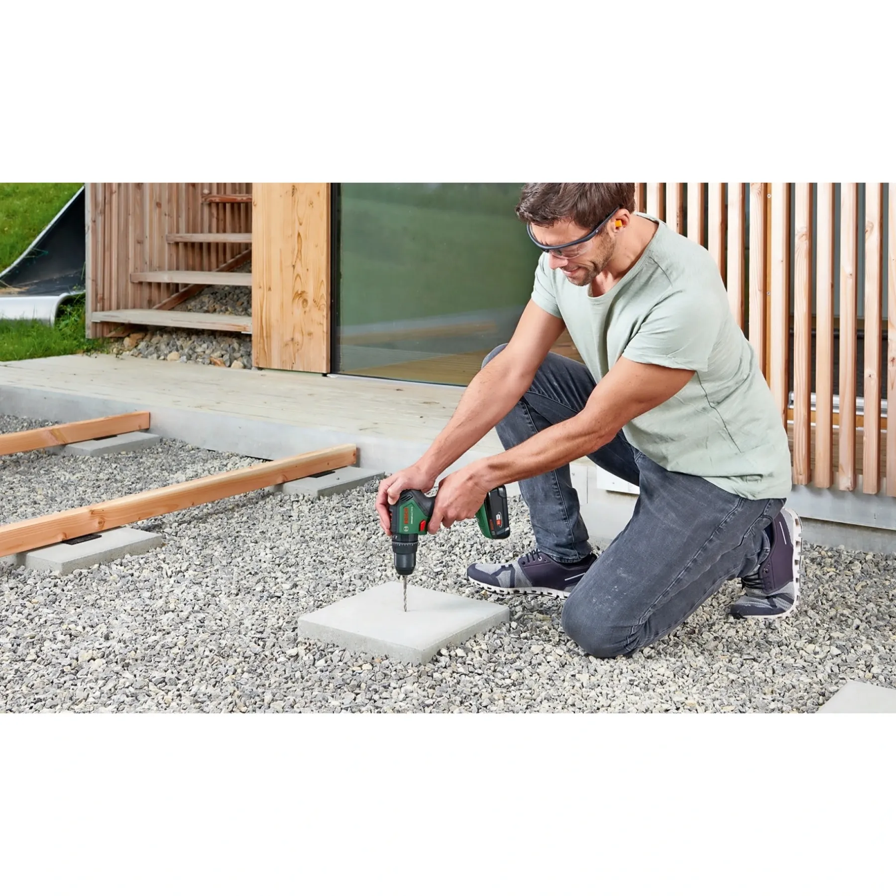 UNIVERSALIMPACT 18V-60 SLAGBOREMASKINE AKKU MED BATTERI OG LADER>Bosch Sale