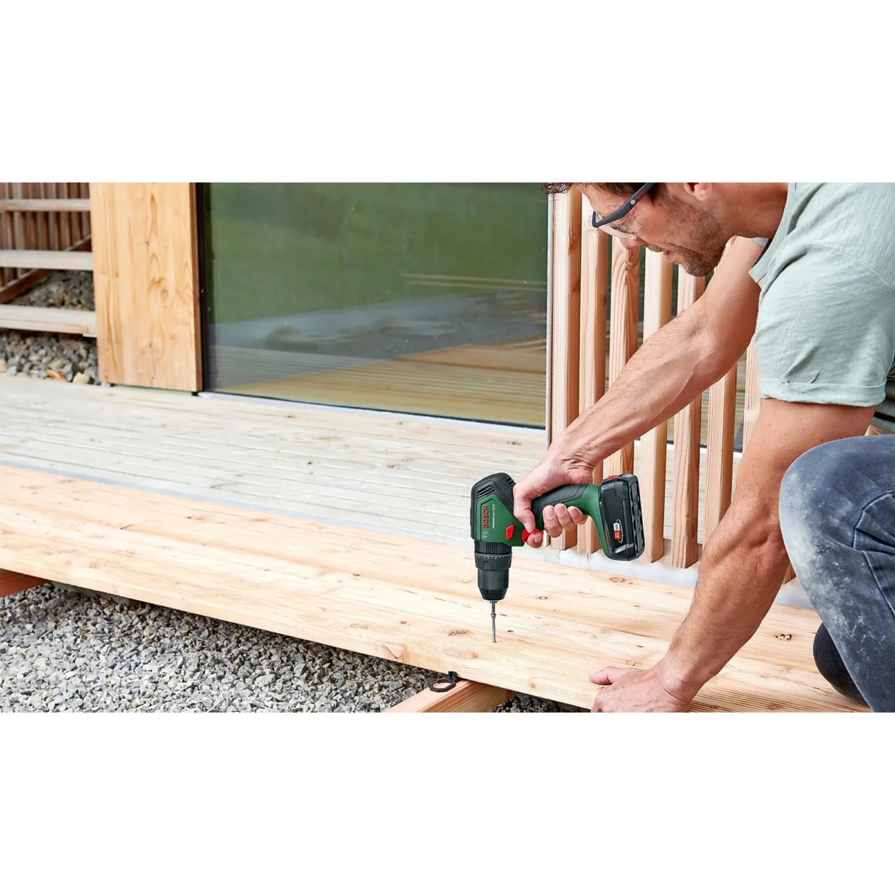 UNIVERSALIMPACT 18V-60 SLAGBOREMASKINE AKKU MED BATTERI OG LADER>Bosch Sale