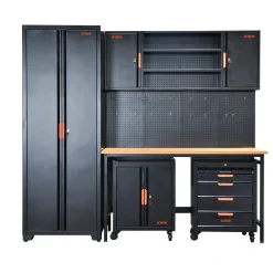 VÆRKSTEDSREOL SAMLET MÅL: H2080×B2360×D460 MM.>Boxer Hot
