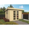 Bjælkehytter ^ BYGNORDIC ALRUN STANDARD HYTTE 7,8 M2