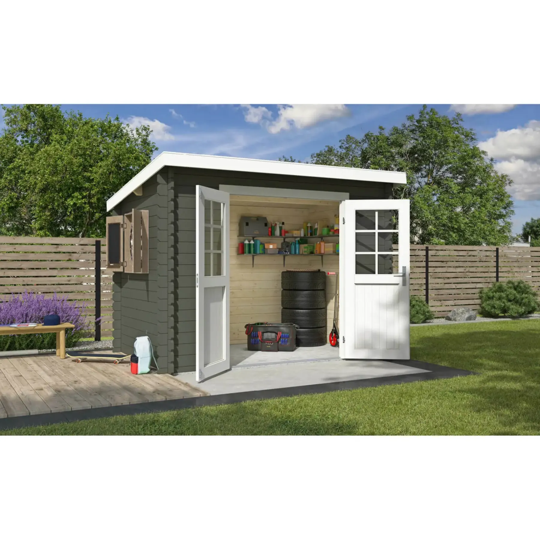 ALVILDA SKUR 4,56 M2>BYGNORDIC Hot