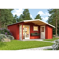 Bjælkehytter ^ BYGNORDIC FENJA HYTTE 21,3 M2