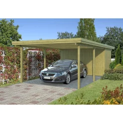 Carporte ^ BYG-SELV LYNGE 1.6 CARPORT 33 M2