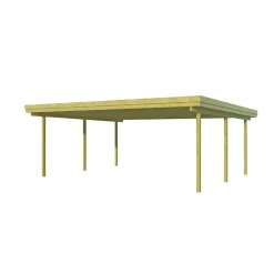 Carporte ^ BYG-SELV LYNGE 2.0E CARPORT 35 M2
