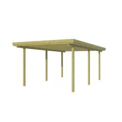 LYNGE 1.0E CARPORT 18 M2>BYG-SELV