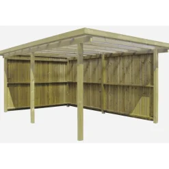 LYNGE 1.0 INKL. BEKLÆDNING CARPORT 15 M²>BYG-SELV Discount