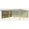 Carporte ^ BYG-SELV LYNGE 2.1 INKL. BEKLÆDNING CARPORT 48 M2