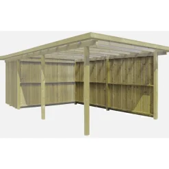 LYNGE 1.1 INKL. BEKLÆDNING CARPORT 25 M2>BYG-SELV Best