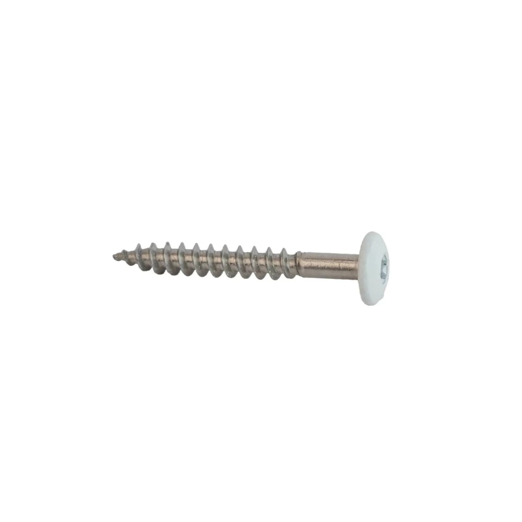BY VENØ 4,0 X 30MM TX20 HVID MONTERINGSSKRUE>By Venø New