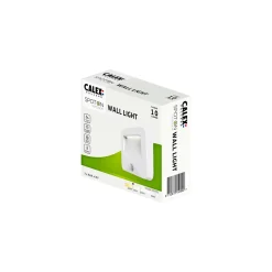 Væglamper Ude ^ Calex SPOT ON SENSORLAMPE HVID