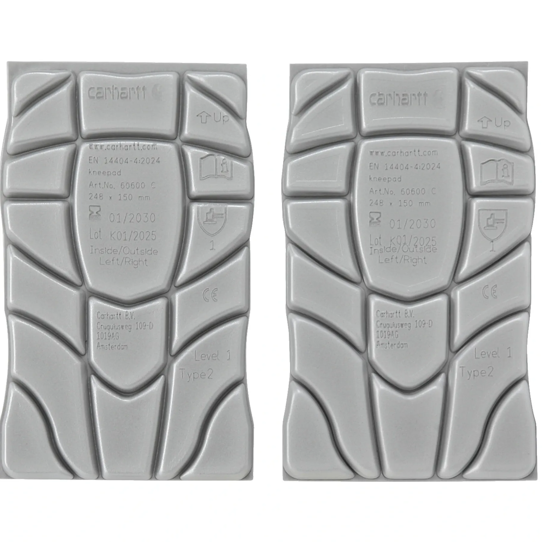 M INTEROPERABLE KNEE PADS KNÆPUDER GRÅ ONE SIZE>Carhartt Outlet