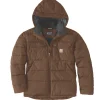MONTANA LOOSE FIT INSULATED JACKET VINTERJAKKE L RED DUCK>Carhartt Best