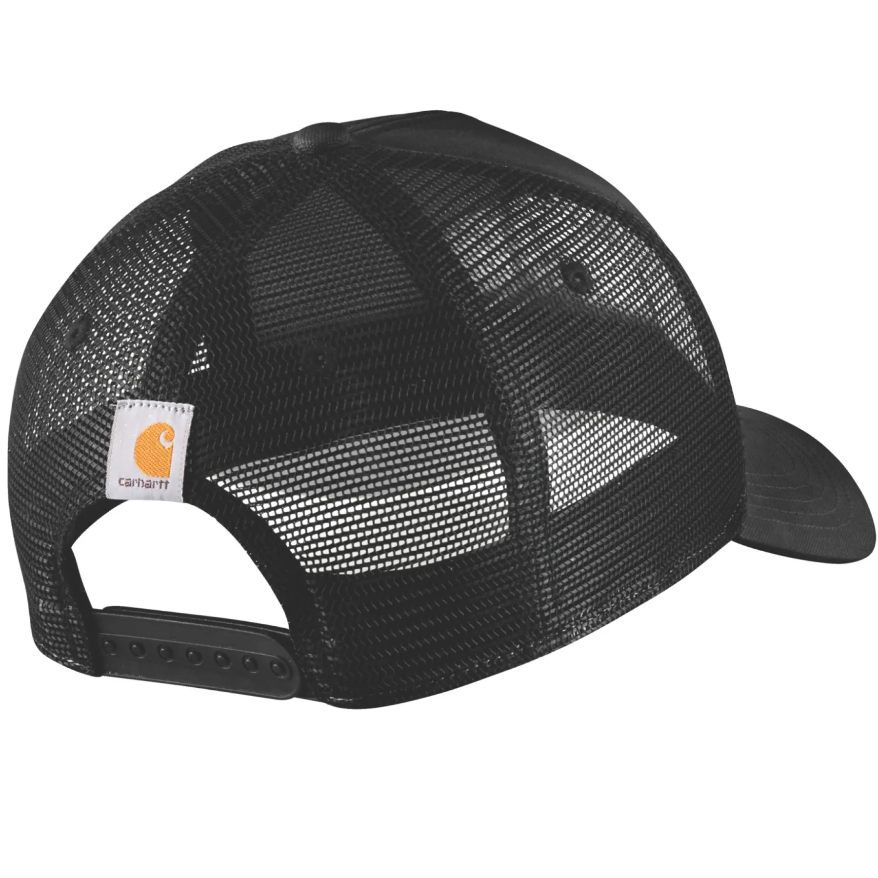 TWILL MESH-BACK SCRIPT PATCH CAP KASKET SORT OFA>Carhartt Discount