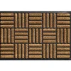 GUMMIMÅTTE DØRMÅTTE 40X60 NATUR/SORT>Clean Carpet Online