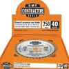 Tilbehør Elværktøj ^ CMT CONTRACTOR Z48 RUNDSAVKLINGEPAKKE 216X30 MM