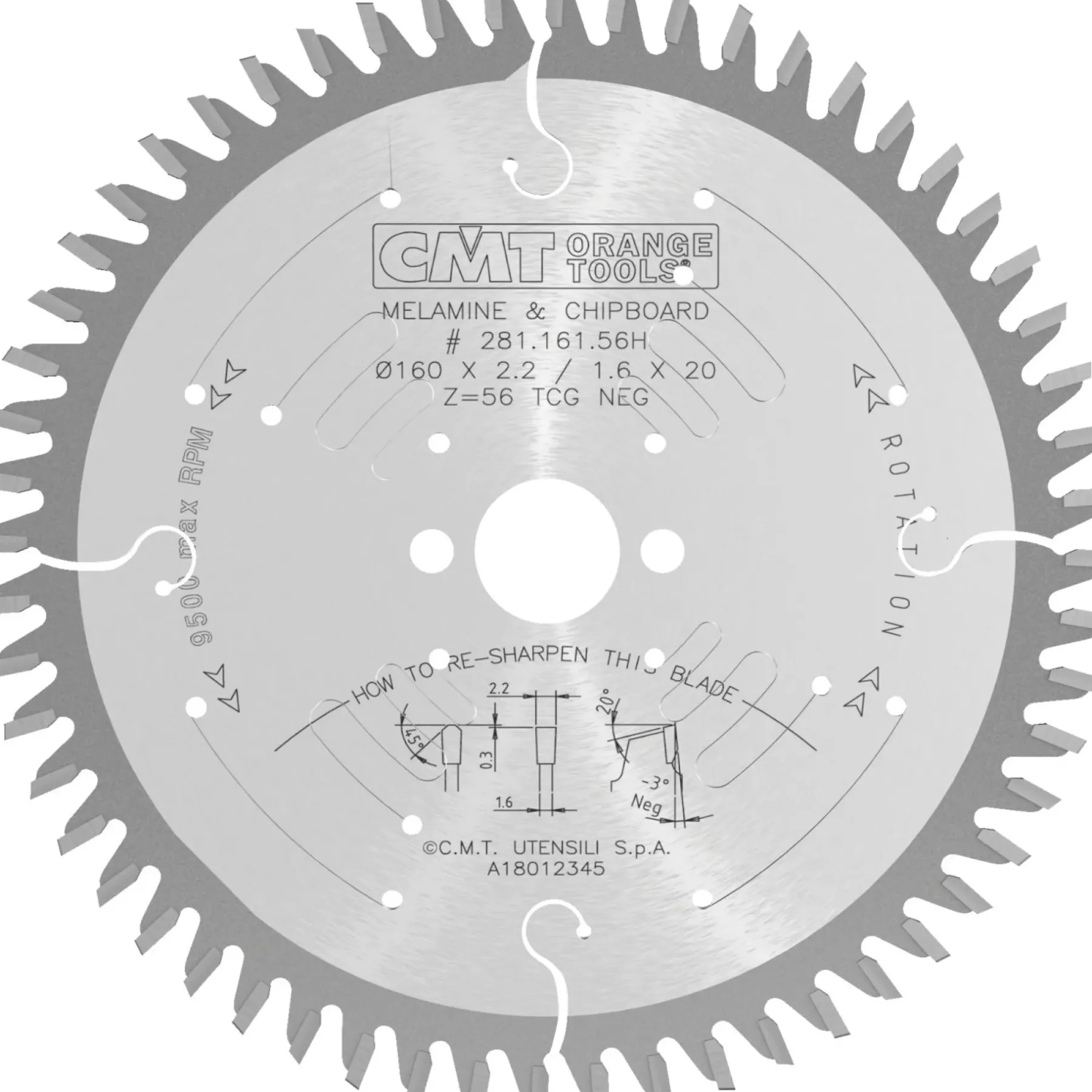 Z56 DYKSAVSKLINGE 160X2,2X20 MM>CMT Sale