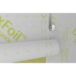 Dampspærre ^ DAFA AIRSTOP SYSTEM HI-TACK GRÅ PAPIRLINER DAMPSPÆRRETAPE 60 MM X 25 M