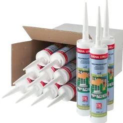MESTERSILICONE S 574 FUGEMASSE 300 ML TRANSPARENT>Dana Lim Clearance