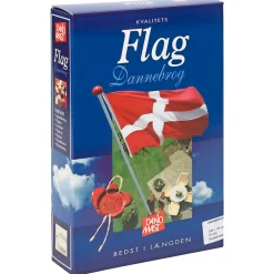 Flag & Flagstænger ^ Dano mast T/8 M DANNEBROGSFLAG 225 X 170 CM