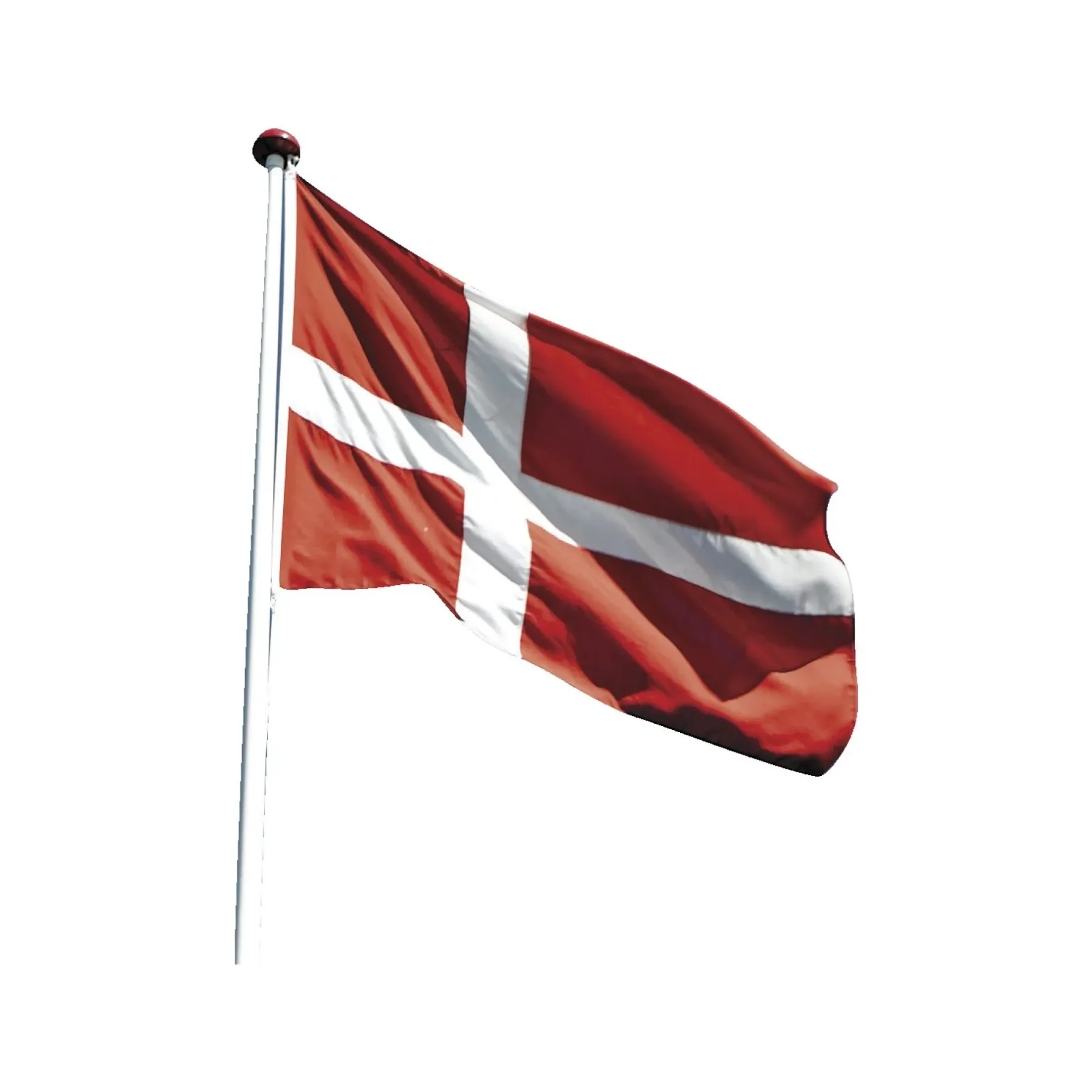Flag & Flagstænger ^ Dano mast T/8 M DANNEBROGSFLAG 225 X 170 CM