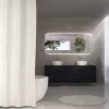 UNI BADEFORHÆNG HVID 120 X 200>Debel Online