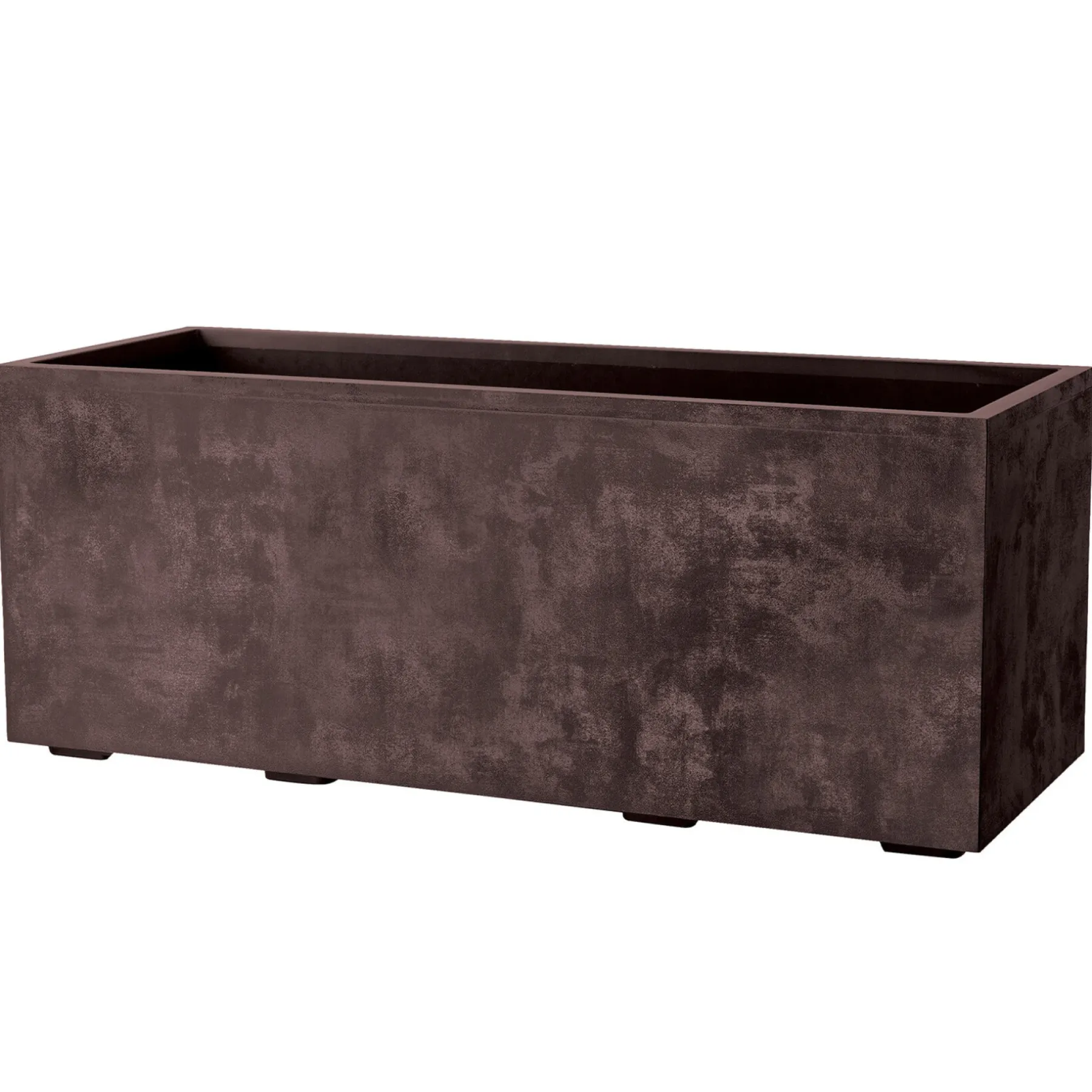 Havekrukker ^ Deroma MILLENIUM 208-609 PLANTEKASSE PLASTIK ANTRACITGRÅ L59 CM