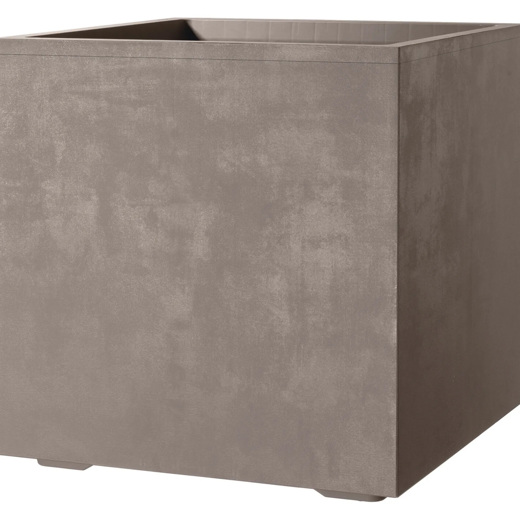 Havekrukker ^ Deroma MILLENIUM 208-622 PLANTEKASSE PLASTIK SANDSTEN 39X39X39 CM