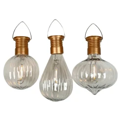 Solcellelamper ^ Det Gamle Apotek ASSORTERET SOLCELLEPÆRE KOBBER/KLAR 13 CM