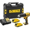 Bore- & Skruemaskiner ^ Dewalt DCD778D2T SLAGBOREMASKINE AKKU MED BATTERI OG LADER