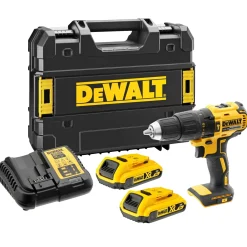 Bore- & Skruemaskiner ^ Dewalt DCD778D2T SLAGBOREMASKINE AKKU MED BATTERI OG LADER