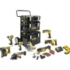 Bore- & Skruemaskiner ^ Dewalt DCK853P4 8-PAK SKRUEMASKINESÆT AKKU MED BATTERI OG LADER