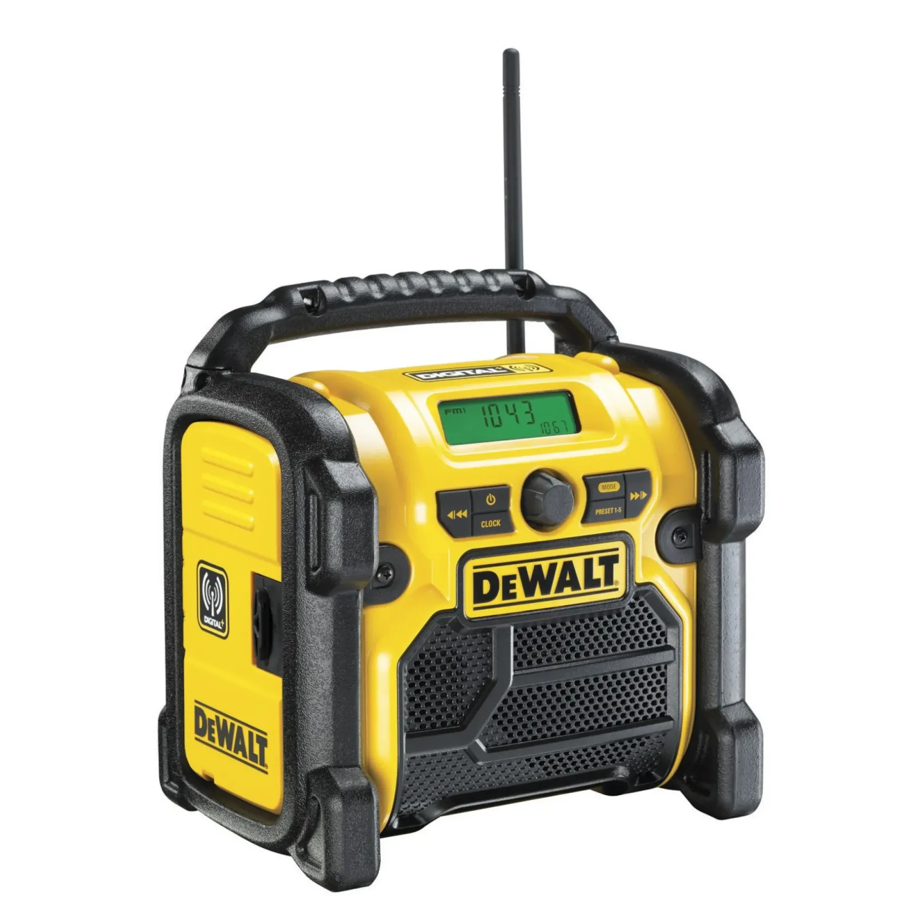 Radioer ^ Dewalt DCR020 RADIO/OPLADER 10,8V UDEN BATTERI OG LADER