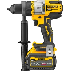 Bore- & Skruemaskiner ^ Dewalt XR FVA DCD999T1-QW SLAGBOREMASKINE AKKU MED BATTERI