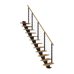 Trapper ^ Dolle FRANKFURT PLADSBESP. TRAPPE SORT EG DESIGN GELÆNDER 11 TRIN