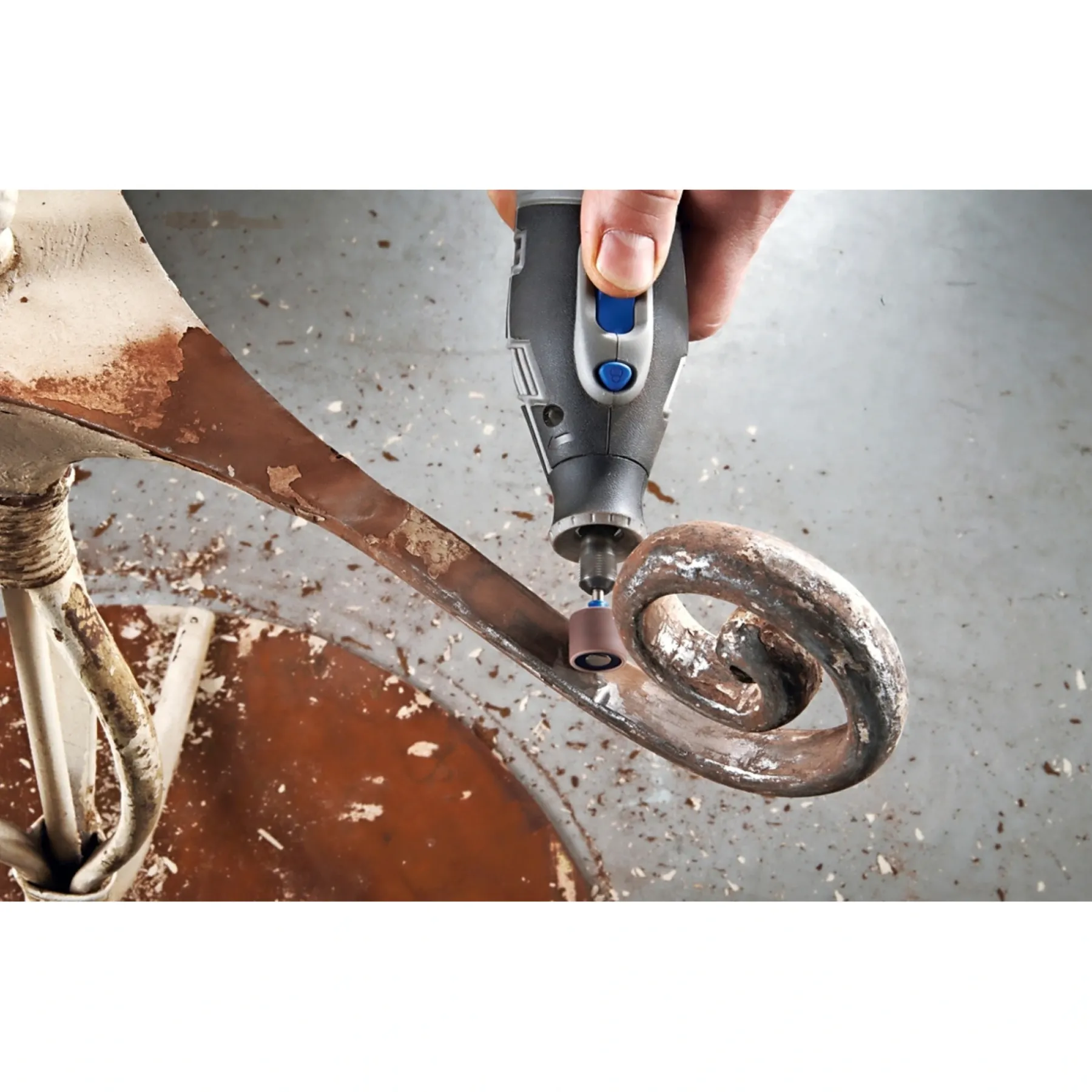 SC407 SPEEDCLIC SPINDEL SLIBEBÅND K60/K120 2 STK>Dremel