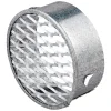 Ventilationsriste ^ Duka 100.5, Ø117MM STRÆKMETALNET ALUMINIUM