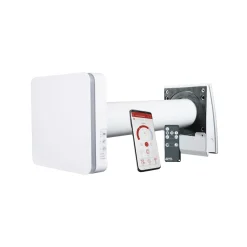 Varmegenvinding ^ Duka ONE PRO 25 S, WIFI VARMEGENVINDING 100 MM