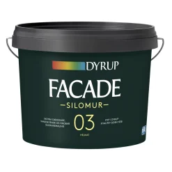 Maling Udendørs ^ Dyrup FACADE SILOMUR MURMALING 9 L BASE 30