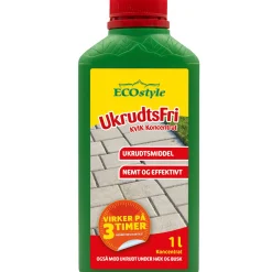 Bekæmpelsesmidler ^ ECOstyle KVIK UKRUDTSMIDDEL 1000 ML