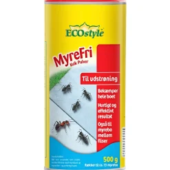 Bekæmpelsesmidler ^ ECOstyle MYREFRI STRØDÅSE MYREBEKÆMPELSE 500 G