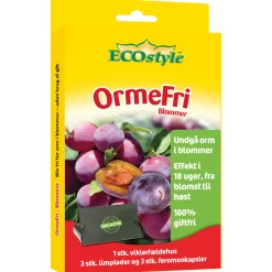 Bekæmpelsesmidler ^ ECOstyle ORMEFRI 3 STK
