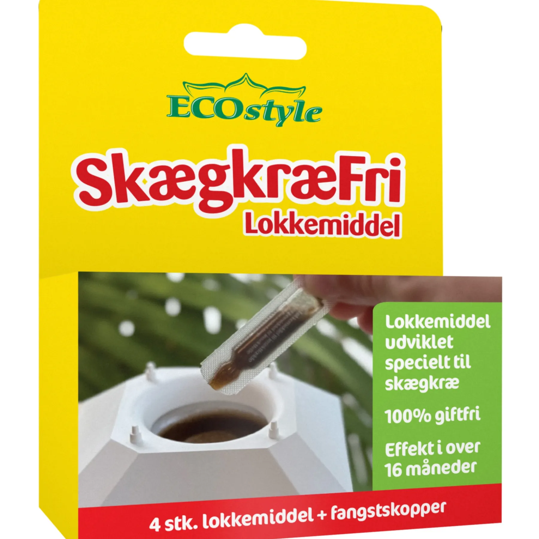 TIL SKÆGKRÆ LOKKEMIDDEL 4 STK.>ECOstyle Clearance