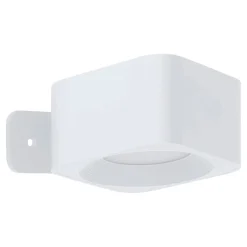 Spotlights ^ Eglo MURAGLIE 4-KANT GENOPLADELIG VÆGLAMPE HVID