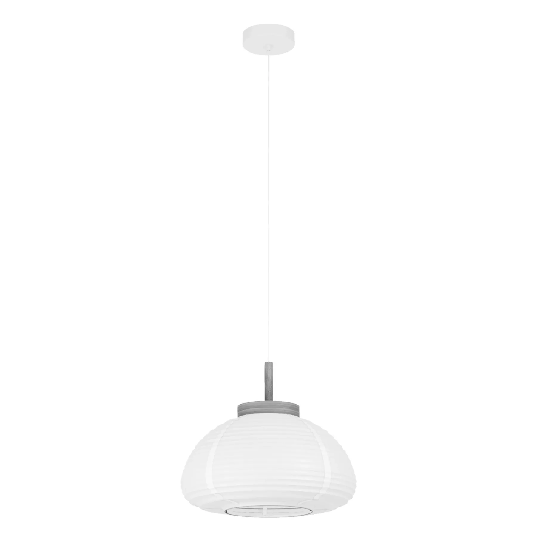 Pendel Lampe ^ Eglo SUMMERHILL PENDEL HVID 40 CM