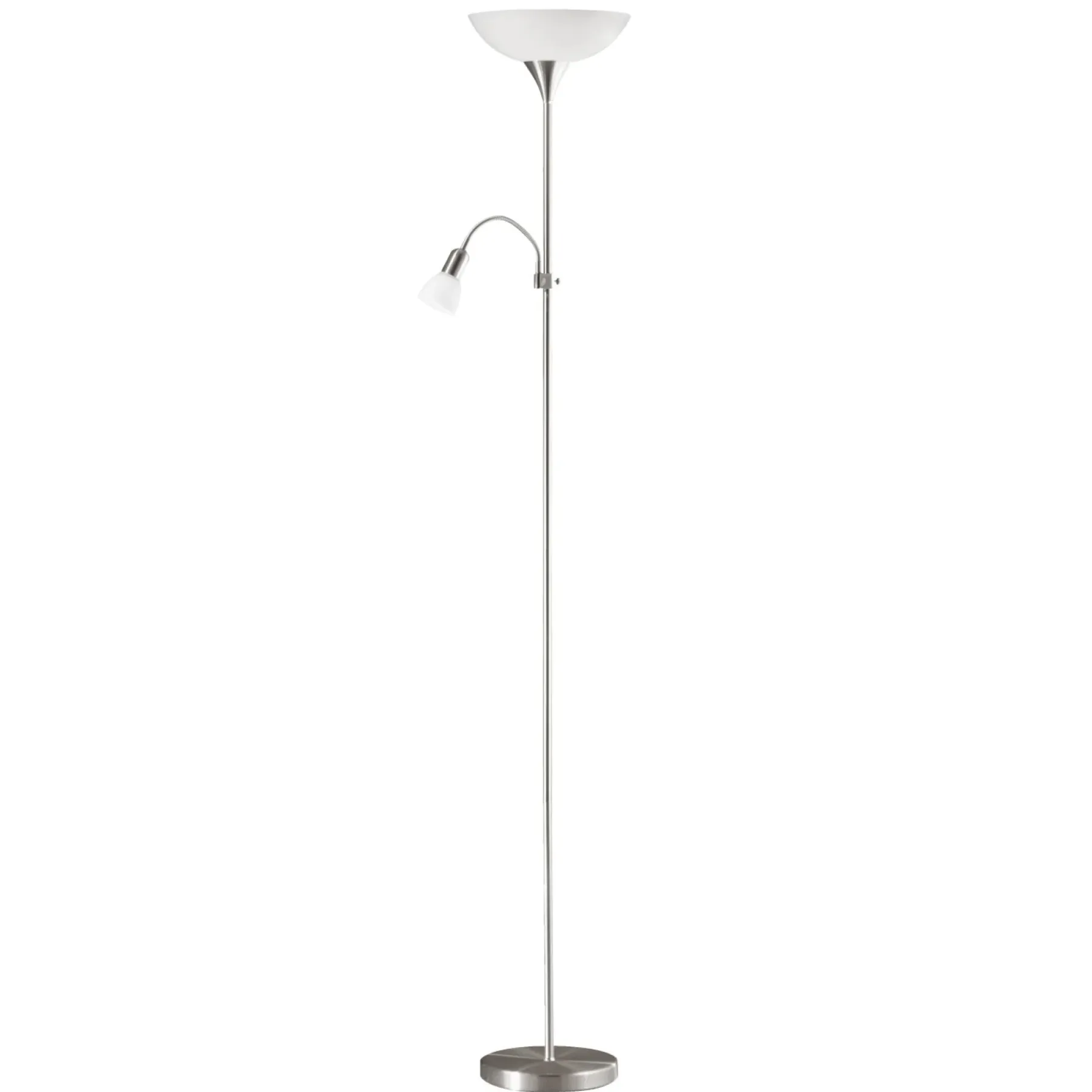 Gulvlamper ^ Eglo UP2 GULVLAMPE HVID 176 CM