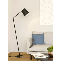 ONEDA GULVLAMPE SORT/HVID 160 CM>Eglo Online
