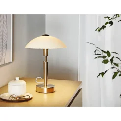SOLO 1 BORDLAMPE HVID 35 CM>Eglo Discount