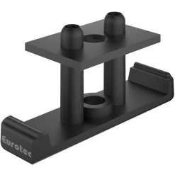 Plastkiler & Klodser ^ Eurotec EVO TWIN CLIPS FORHØJELSESPROFIL 15,0 X 26,0 X 55,0 MM SORT 200 STK